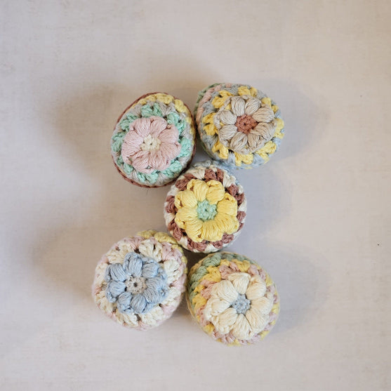 Granny eieren - Paasdecoratie
5