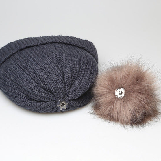 Pompon - Bruin - Go Handmade
2