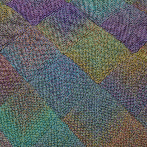 Gebreide Dream Colour dominosjaal
2