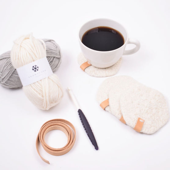 Gevilte onderzettertjes
4