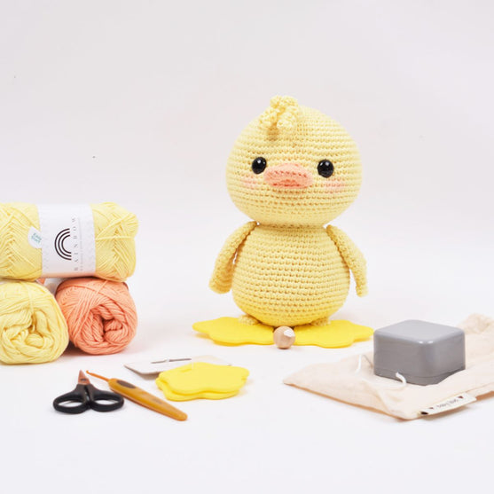 Alfred de eend met muziekdoosje
2