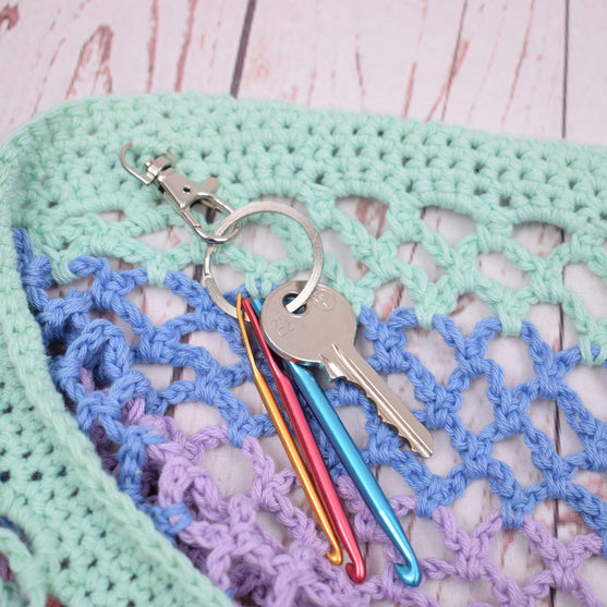 Strandtas - Pastel regenboog
2