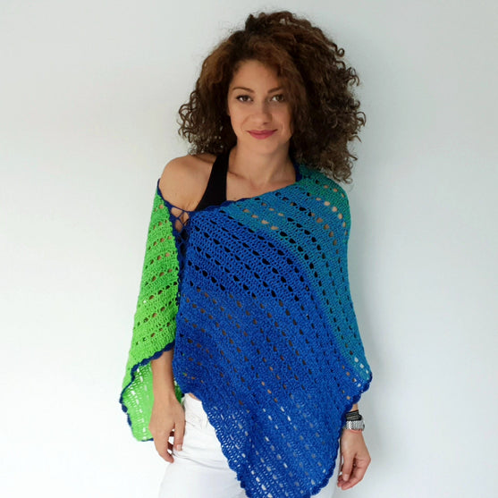 Green Sea Poncho
8