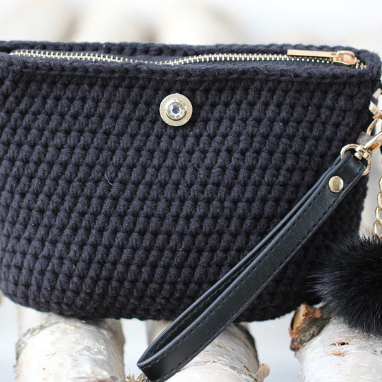 Handtashengsel voor clutch - 16 cm - Go Handmade
2