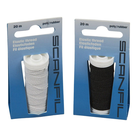 Scanfil Elastiekgaren - Wit - 20 meter
2