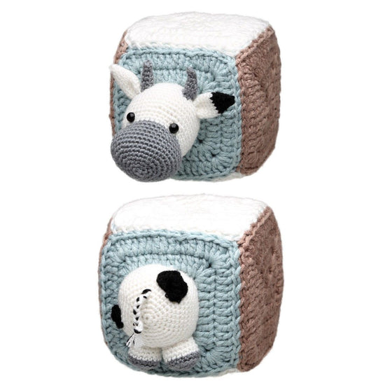 Stapelbare kubus - met diere
5