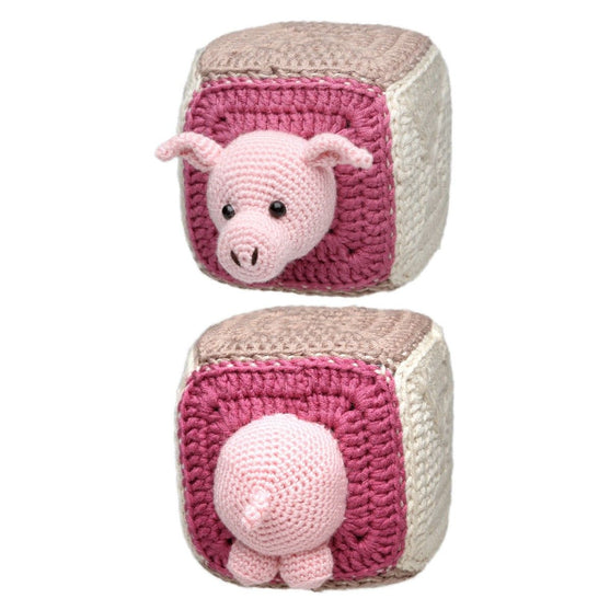 Stapelbare kubus - met diere
6