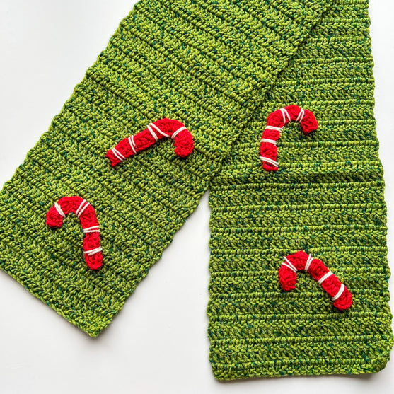 Candy Canes - Sjaal
2
