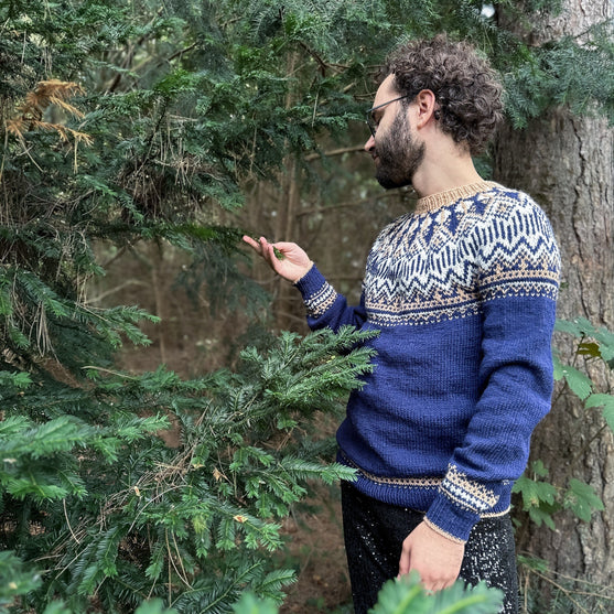 Arctic Starry Night - Unisex Trui
3