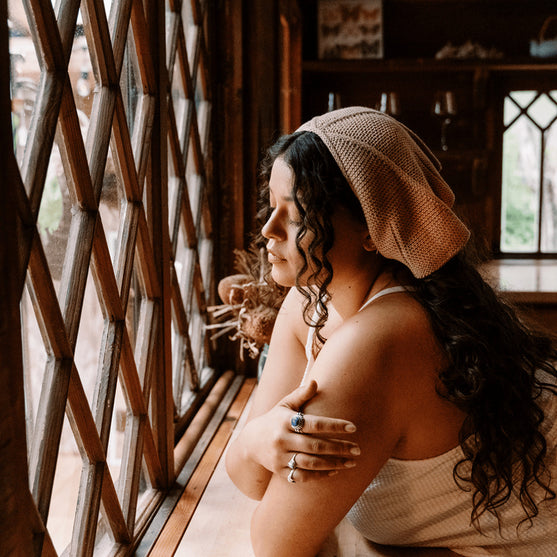 Wheel Window - Bandana met Bandjes
6