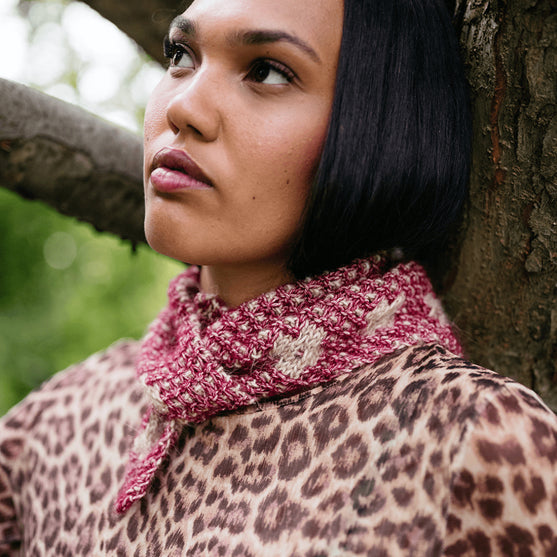 Pressed Flowers Kerchief - Mozaïek Bandana
9