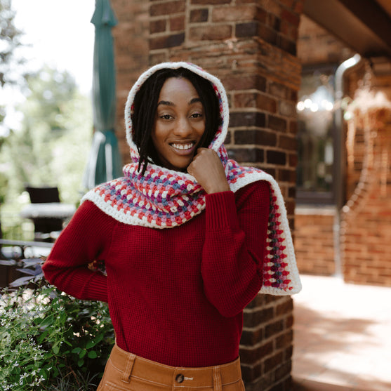 OMG - Hooded Sjaal
4