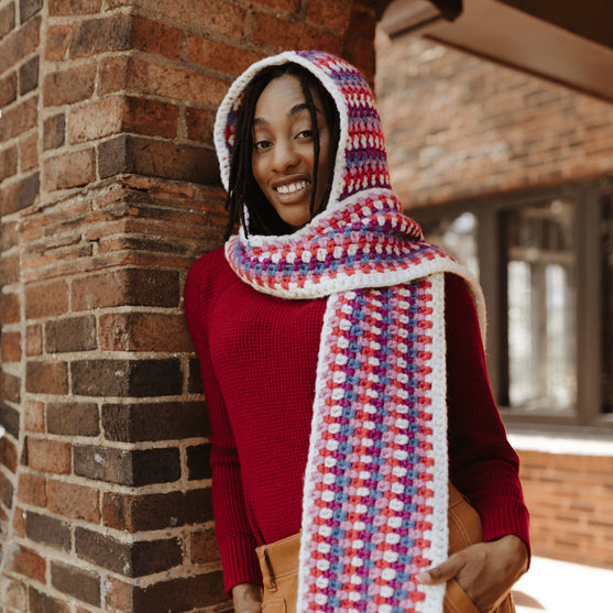 OMG - Hooded Sjaal
5