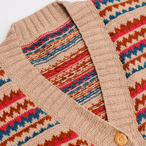 Ottolie - Chevron Vest met Zakken
8