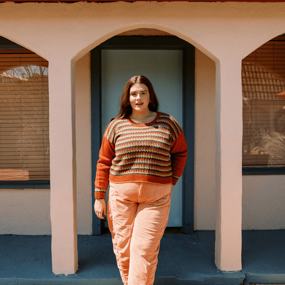 Lurdes - Chevron Trui
2