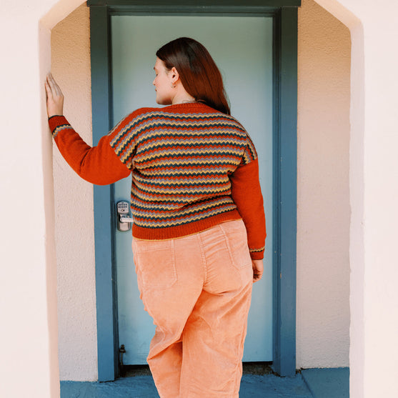 Lurdes - Chevron Trui
5