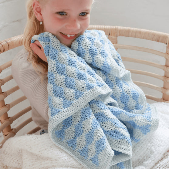 Little Waves - Baby Deken
4
