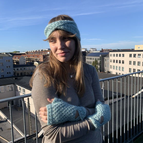 Soft twist - Handschoenen en hoofdband
4