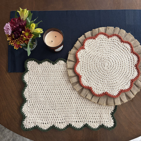 Schulpen - Ronde placemat
4
