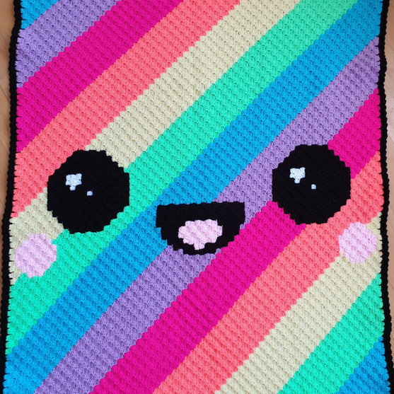 Kawaii Regenboog - Deken
2