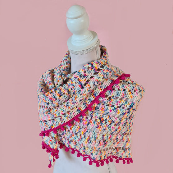 Bubble Gum Sjaal
4
