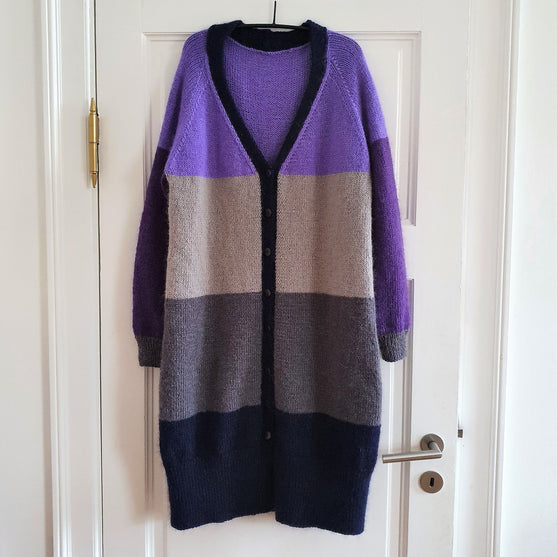 Brede Striber - Lang vest
2