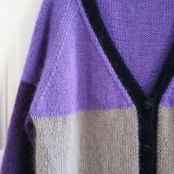 Brede Striber - Lang vest
4