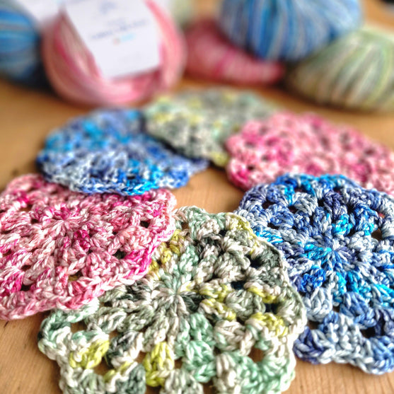 Silk Print Bloem - Onderzetters
4