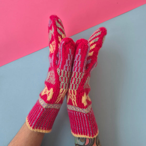 Bow Pop Mittens - Wanten
8