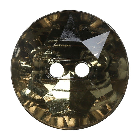 Crystal knopen met 2 gaatjes - 18 mm - Go Handmade
7