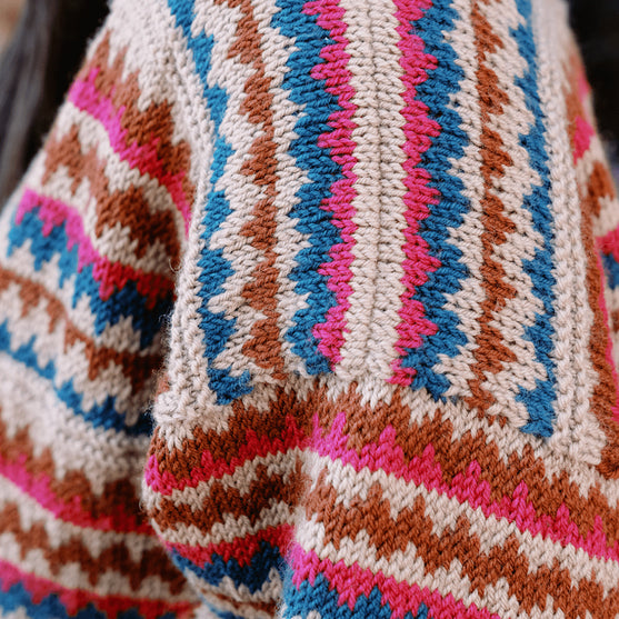 Ottolie - Chevron Vest met Zakken
9