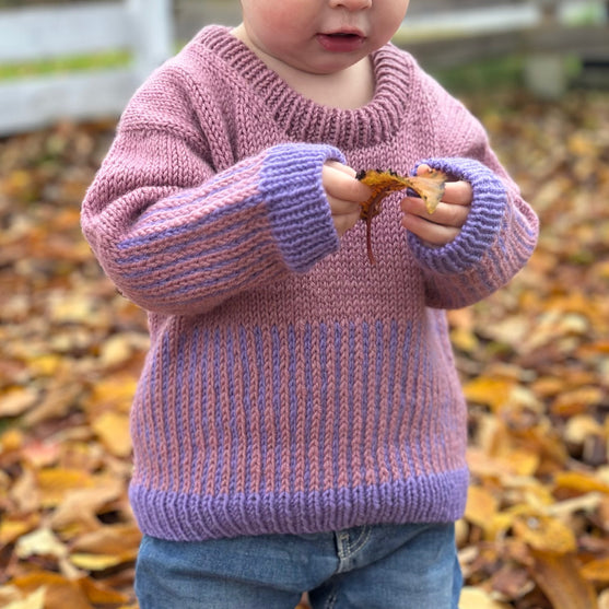 Easy Colour Mix Sweater Junior - Trui
2