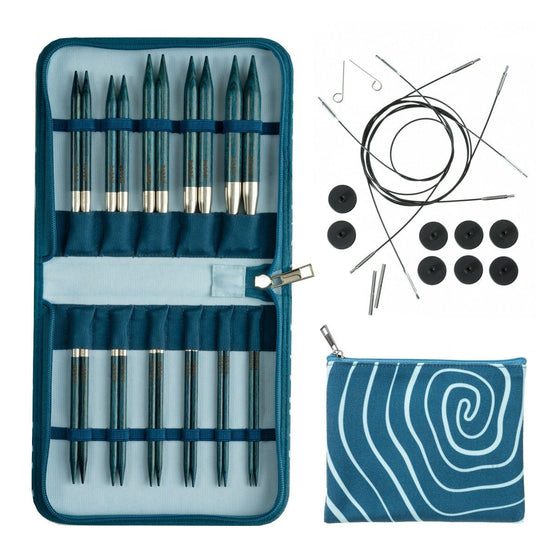 Betula verwisselbare rondbreinaaldenset Deluxe - Cerulean - Hobbii
12