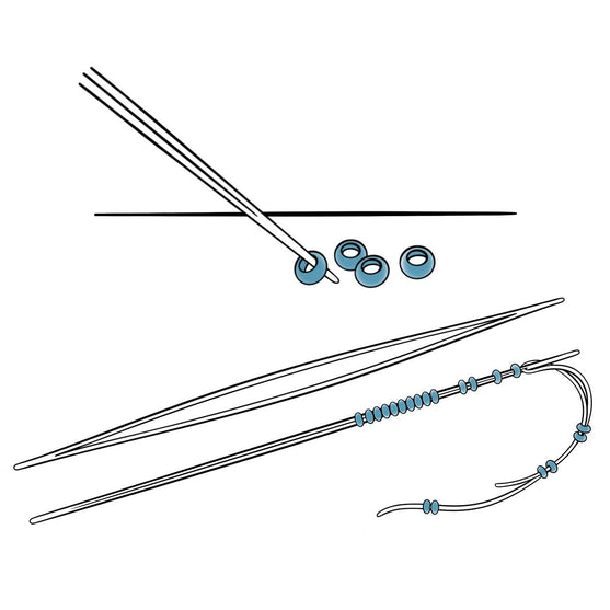 Kralennaald - Go Handmade
4