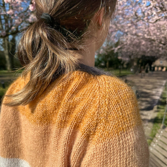 Brede Striber - Kort vest
4