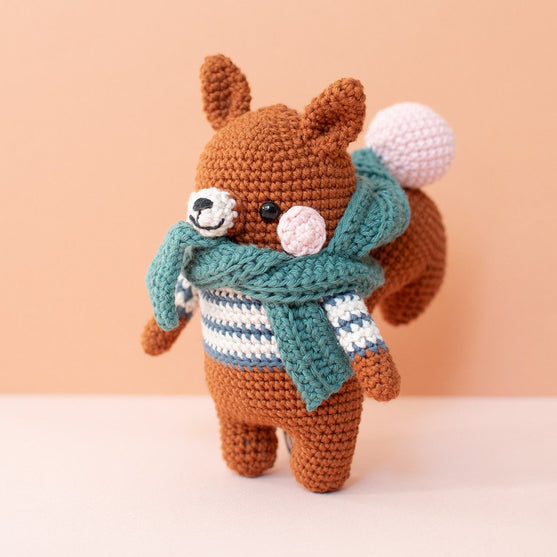 Bruno Squirrel - Haakpakket
3
