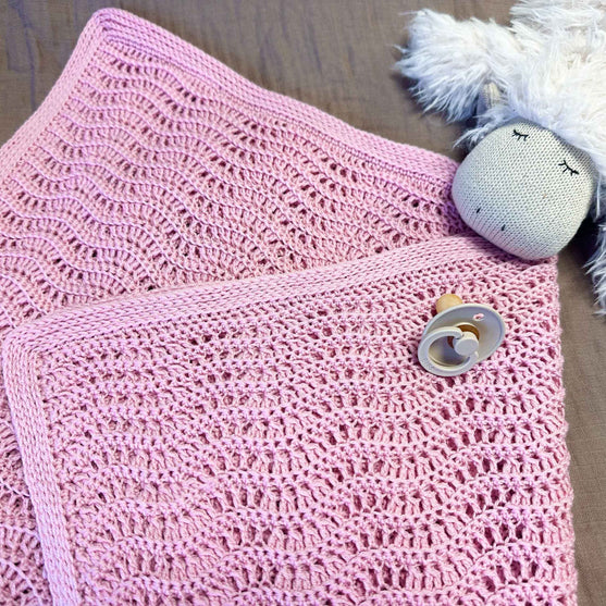 Bølge - Babyplaid
2