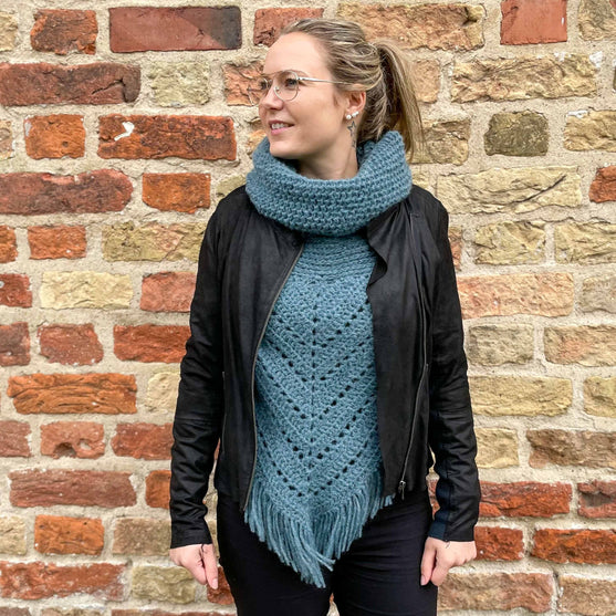 Diva - Sjaal met kraag
5