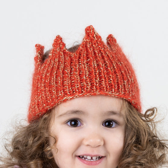 Knitted Crown - Hoofdband
2