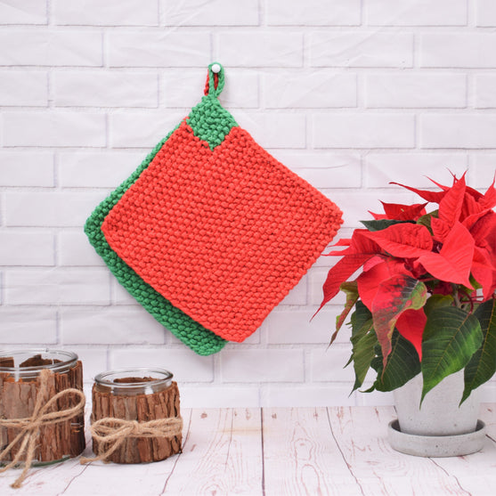 Kerstpannenlappen
3