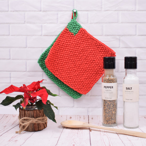 Kerstpannenlappen
5
