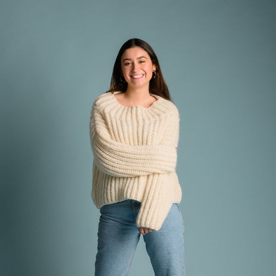 Naomi - Patent Sweater
2