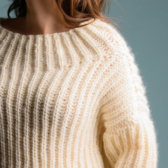 Naomi - Patent Sweater
3