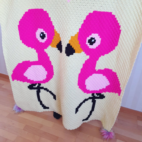 Flamingo Love - Plaid
2