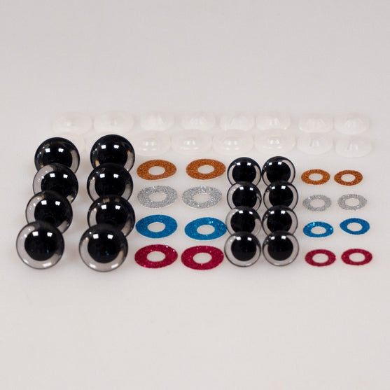 Glitter veiligheidsogen - Medium - Go Handmade
2