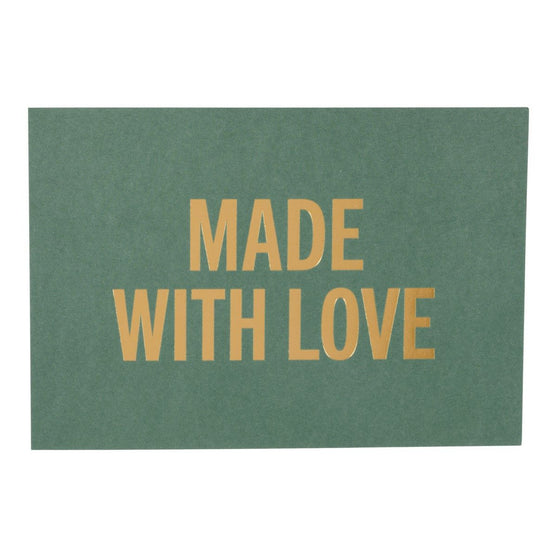 Ansichtkaart - Made With Love - Hobbii
4