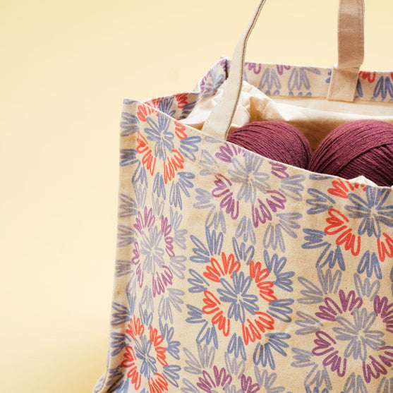 Canvas Shopper met trekkoordsluiting - Hobbii
3