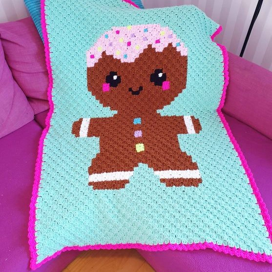 Kawaii Peperkoekmannetje - Plaid
3