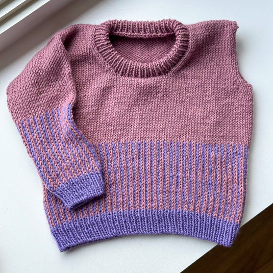 Easy Colour Mix Sweater Junior - Trui
5