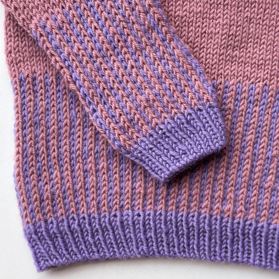 Easy Colour Mix Sweater Junior - Trui
6